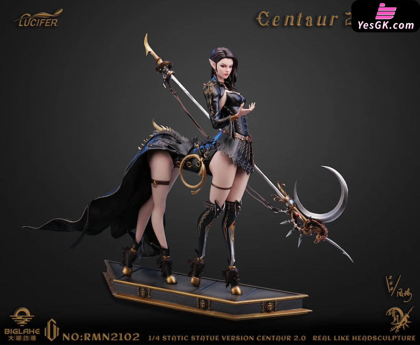 Original Sagittarius 2.0 Dark Moon Statue - Lucifer & Biglake Studio [Pre-Order]