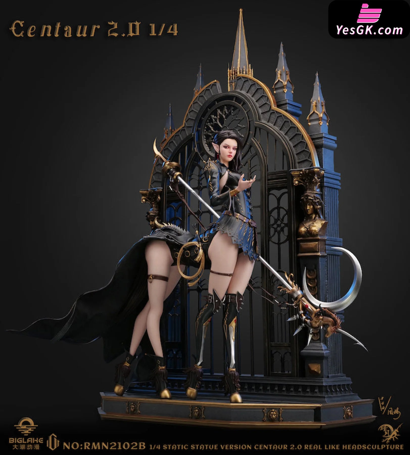 Original Sagittarius 2.0 Dark Moon Statue - Lucifer & Biglake Studio [Pre-Order]