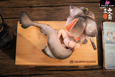 Original Salmon Fairies Statue - WeArtDoing Studio