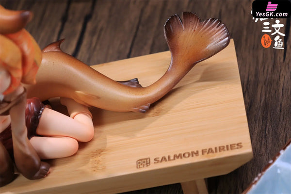 Original Salmon Fairies Statue - WeArtDoing Studio