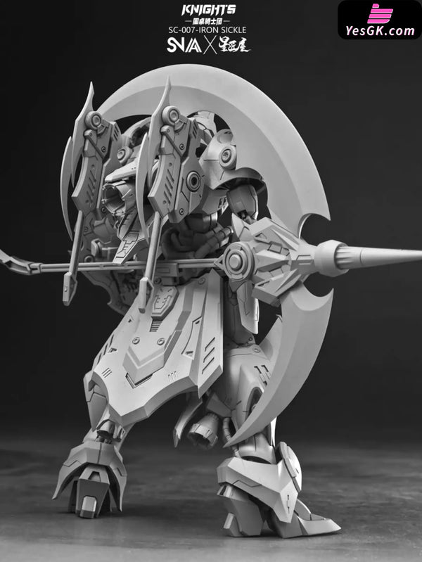 Original SC-007 Knights of the Round Table IRON SICKLE (Licensed) GUNPLA Action Figure - SNAA Studio [Pre-Order]