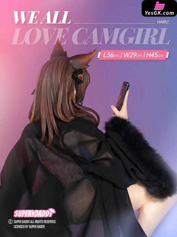 Original Selfie HARU Resin Statue - SUPER DADDY Studio [In-Stock] - Full Payment - Original Design
