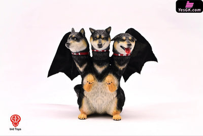 Original Shiba Inu Ghidorah bid2501 orange & bid2502 black (Licensed) Statue - Bid Toys Studio [Pre-Order Closed]