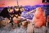 Original Shiba Inu Ghidorah bid2501 orange & bid2502 black (Licensed) Statue - Bid Toys Studio [Pre-Order Closed]