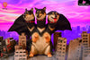 Original Shiba Inu Ghidorah bid2501 orange & bid2502 black (Licensed) Statue - Bid Toys Studio [Pre-Order Closed]