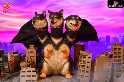 Original Shiba Inu Ghidorah bid2501 orange & bid2502 black (Licensed) Statue - Bid Toys Studio [Pre-Order Closed]