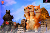 Original Shiba Inu Ghidorah bid2501 orange & bid2502 black (Licensed) Statue - Bid Toys Studio [Pre-Order Closed]