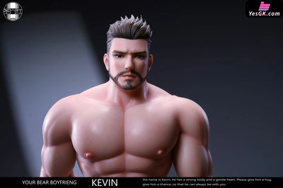 Original Silicone Bear Boyfriend Kevin Statue - Sgs Studio [Pre - Order] Design