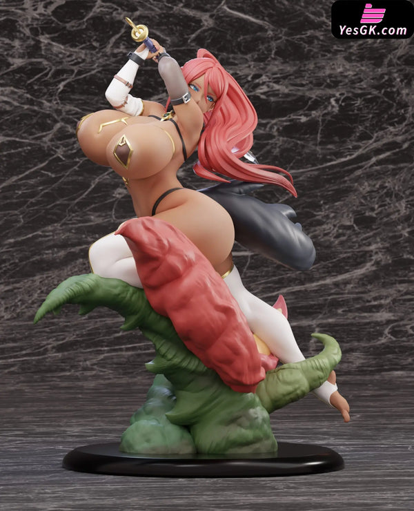 Original Silver Rank Adventurer Fire Dragon Rinea 1/6 Statue (Licensed) - SODA Studio [In-Stock] - Full Payment