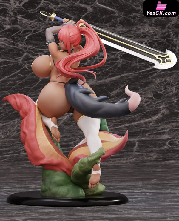 Original Silver Rank Adventurer Fire Dragon Rinea 1/6 Statue (Licensed) - SODA Studio [In-Stock] - Full Payment