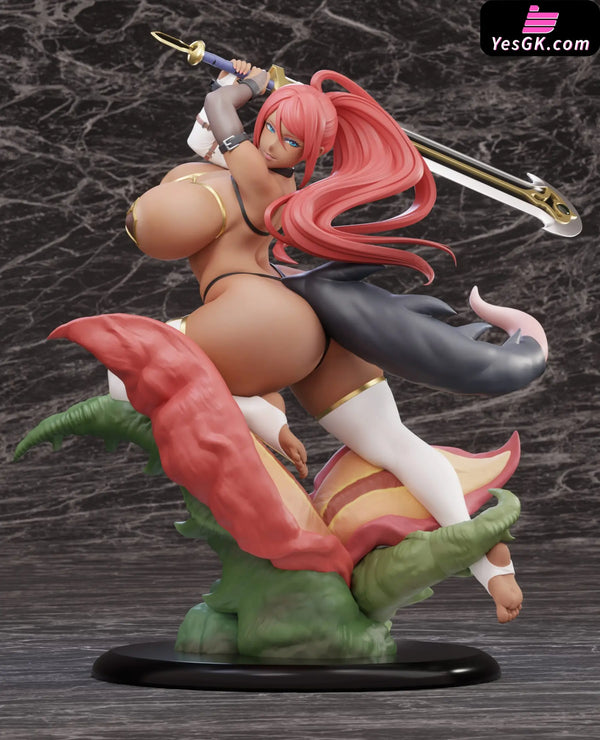 Original Silver Rank Adventurer Fire Dragon Rinea 1/6 Statue (Licensed) - SODA Studio [In-Stock] - Full Payment