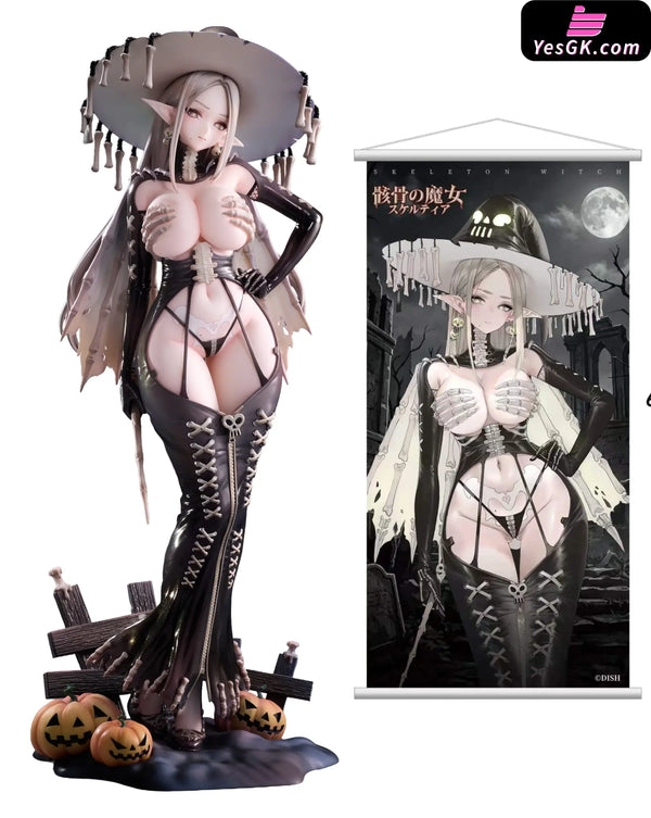 Original Skeleton Witch Skeletia Figure - Hobby Sakura - Deposit / Deluxe - Original Design