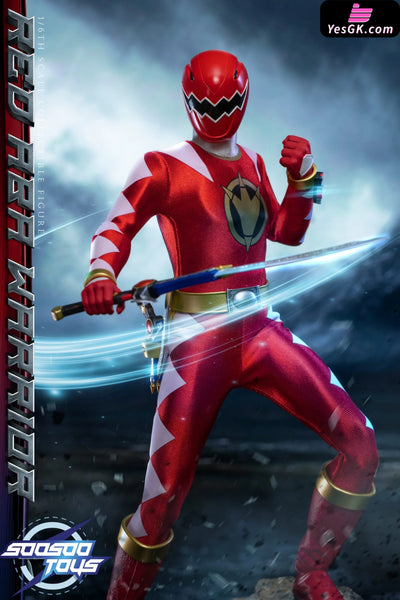 Original Sst074B Red Aba Warrior Statue - Soosootoys Studio [Pre-Order] Design