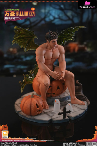 Original Stuffing Party Green Pepper Resin Statue Milk Club Studio [In Stock] Full Payment Original Design