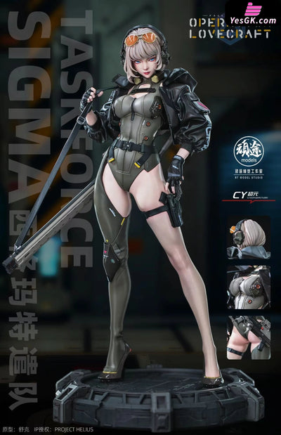 Original Task Force Sigma Cyra Resin Statue - Wan Tu Studio [Pre-Order] Design