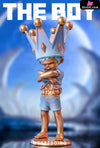 Original The Boy Series Blue Sky & Bronze Statue - WeArtDoing Studio [In-Stock] - Original Design