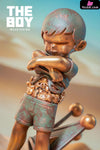 Original The Boy Series Blue Sky & Bronze Statue - WeArtDoing Studio [In-Stock] - Original Design