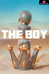 Original The Boy Series Blue Sky & Bronze Statue - WeArtDoing Studio [In-Stock] - Original Design