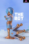 Original The Boy Series Blue Sky & Bronze Statue - WeArtDoing Studio [In-Stock] - Original Design