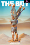 Original The Boy Series Blue Sky & Bronze Statue - WeArtDoing Studio [In-Stock] - Original Design