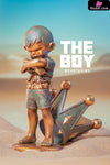 Original The Boy Series Blue Sky & Bronze Statue - WeArtDoing Studio [In-Stock] - Original Design