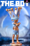 Original The Boy Series Blue Sky & Bronze Statue - WeArtDoing Studio [In-Stock] - Full Payment / Blue Sky - Original