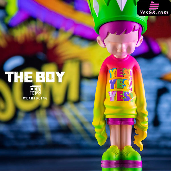 Original The Boy Series Neon Statue - WeArtDoing Studio [In-Stock] Full Payment Original Design