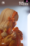 Original The Sleeping Beauty-Burger Fairies- Yellow & Fairies-Black Resin Statue - Weartdoing