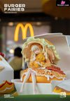 Original The Sleeping Beauty-Burger Fairies- Yellow & Fairies-Black Resin Statue - Weartdoing