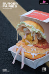 Original The Sleeping Beauty-Burger Fairies- Yellow & Fairies-Black Resin Statue - Weartdoing