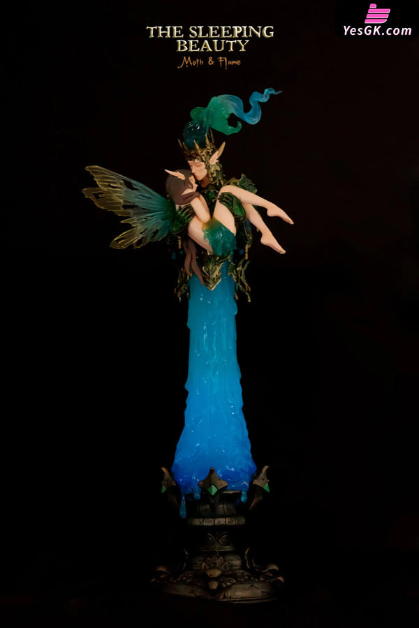 Original The Sleeping Beauty Series Moth & Flame Statue - WeArtDoing Studio [In-Stock] - Full Payment - Original Design