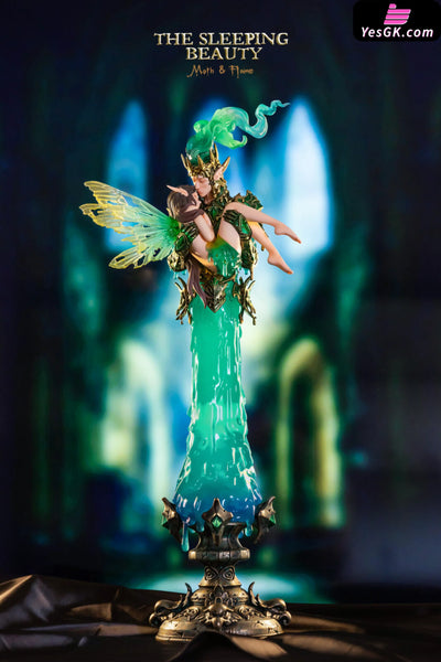 Original The Sleeping Beauty Series Moth & Flame Statue - WeArtDoing Studio [In-Stock] - Full Payment - Original Design