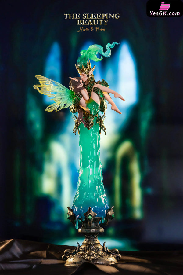 Original The Sleeping Beauty Series Moth & Flame Statue - WeArtDoing Studio [In-Stock] - Full Payment - Original Design