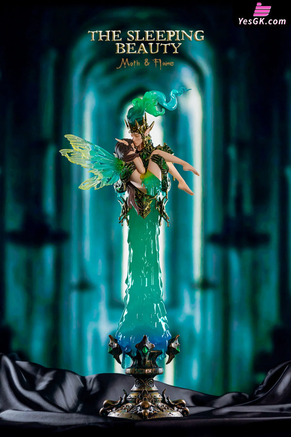 Original The Sleeping Beauty Series Moth & Flame Statue - WeArtDoing Studio [In-Stock] - Full Payment - Original Design