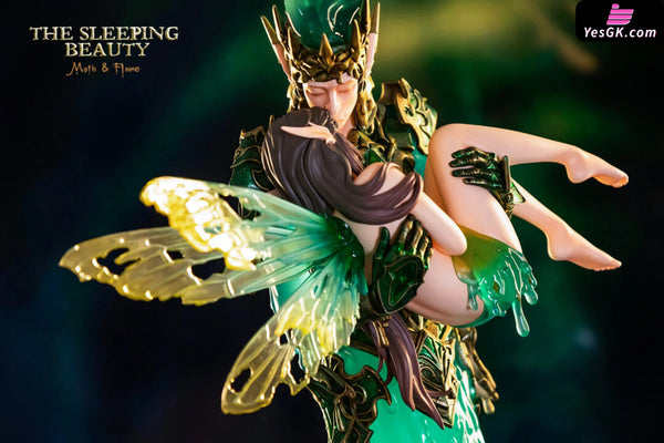 Original The Sleeping Beauty Series Moth & Flame Statue - WeArtDoing Studio [In-Stock] - Full Payment - Original Design