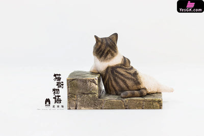 Original The Story of Cat Series LazyCat Orange Cat & Piebald Cat & Black Cat Statue - WeArtDoing Studio [In-Stock]