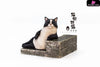 Original The Story of Cat Series LazyCat Orange Cat & Piebald Cat & Black Cat Statue - WeArtDoing Studio [In-Stock]