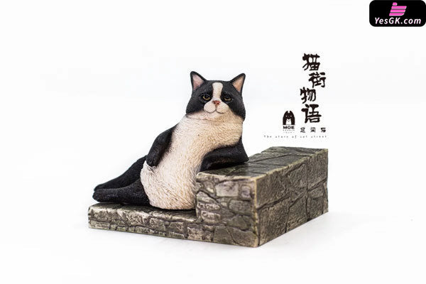 Original The Story of Cat Series LazyCat Orange Cat & Piebald Cat & Black Cat Statue - WeArtDoing Studio [In-Stock]