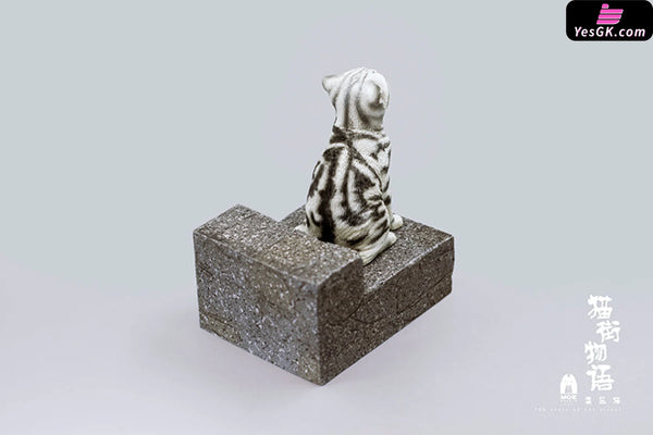Original The Story of Cat Series Sad Cat Piebald Cat Art Toys - WeArtDoing Studio [In-Stock] - Original Design
