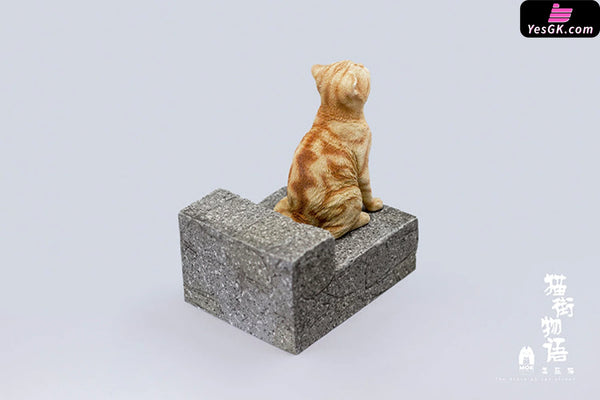 Original The Story of Cat Series Sad Cat Piebald Cat Art Toys - WeArtDoing Studio [In-Stock] - Original Design