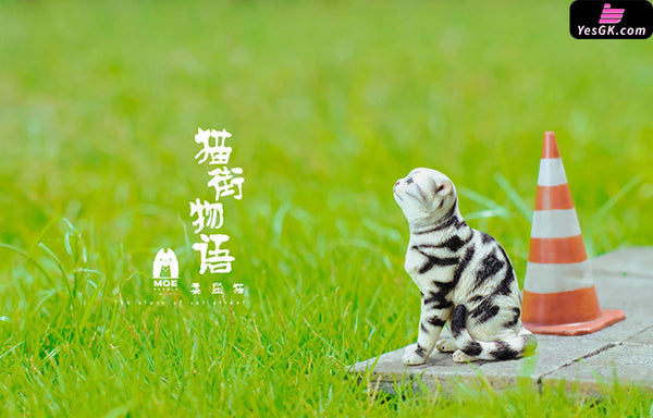 Original The Story of Cat Series Sad Cat Piebald Cat Art Toys - WeArtDoing Studio [In-Stock] - Original Design