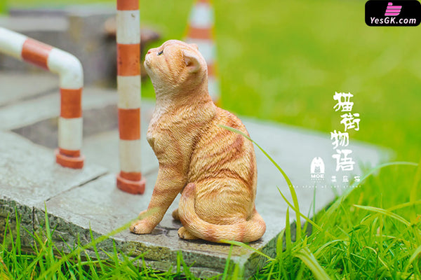 Original The Story of Cat Series Sad Cat Piebald Cat Art Toys - WeArtDoing Studio [In-Stock] - Original Design
