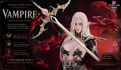 Original VAMPIRE QUEEN OF THE NIGHT Statue (Licensed) - TGZW Studio [Pre-Order Closed] - Full Payment - Original Design