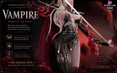 Original VAMPIRE QUEEN OF THE NIGHT Statue (Licensed) - TGZW Studio [Pre-Order Closed] - Full Payment - Original Design