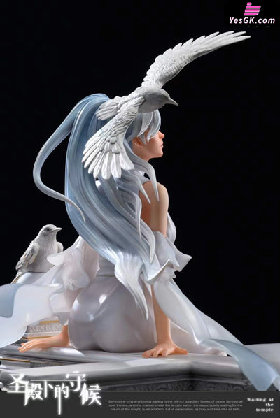 Original Waiting Under The Temple Statue - Tx Studio [Pre-Order]