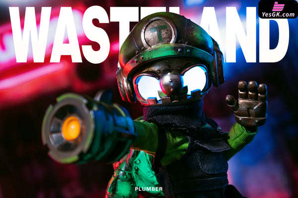 Original Wasteland Flash Boy & Plumber Art Toys - WeArtDoing Studio [In-Stock] Original Design