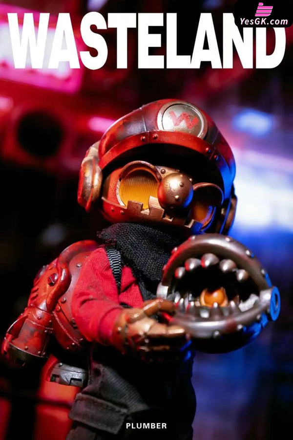 Original Wasteland Flash Boy & Plumber Art Toys - WeArtDoing Studio [In-Stock] Original Design