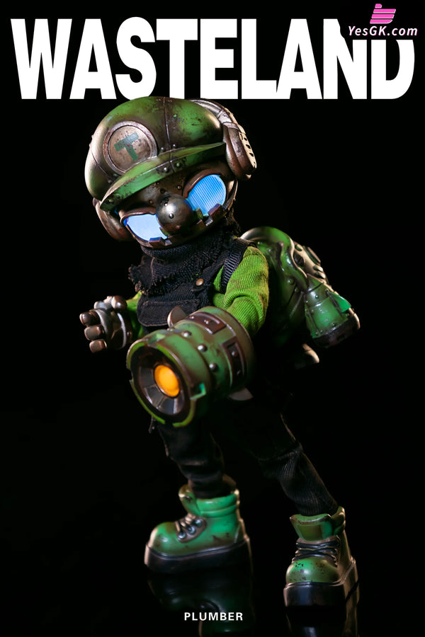 Original Wasteland Flash Boy & Plumber Art Toys - WeArtDoing Studio [In-Stock] Full Payment / Plumber Green Original