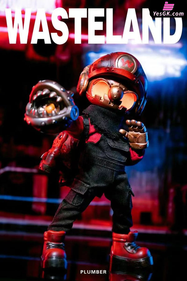 Original Wasteland Flash Boy & Plumber Art Toys - WeArtDoing Studio [In-Stock] Full Payment / Plumber Red Original