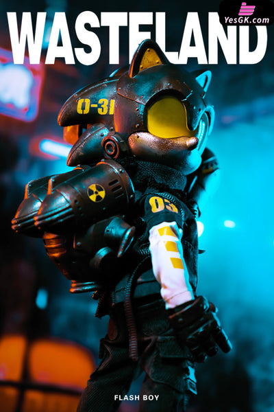 Original Wasteland Flash Boy & Plumber Art Toys - WeArtDoing Studio [In-Stock] Full Payment / Flash Boy Yellow Original
